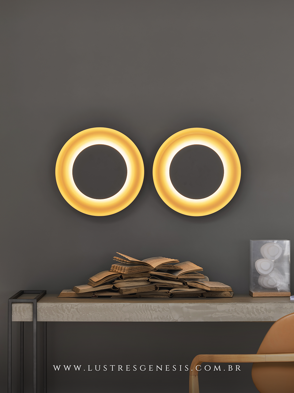 Luminária Arandela Interna e Externa IP65 Secret Bella Italia